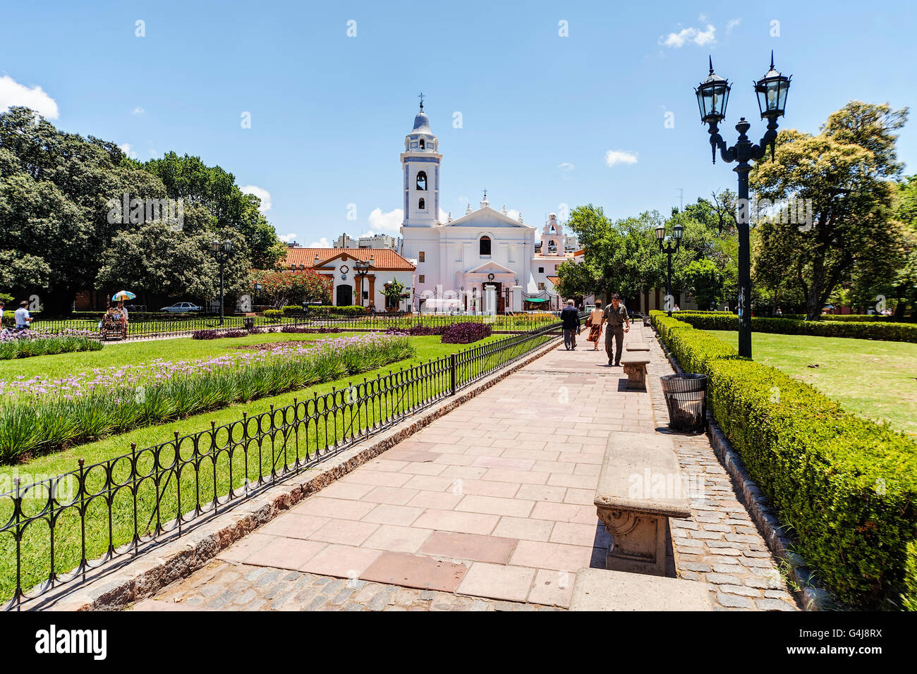 European style architecture of Argentina capital city Buenos Aires ...