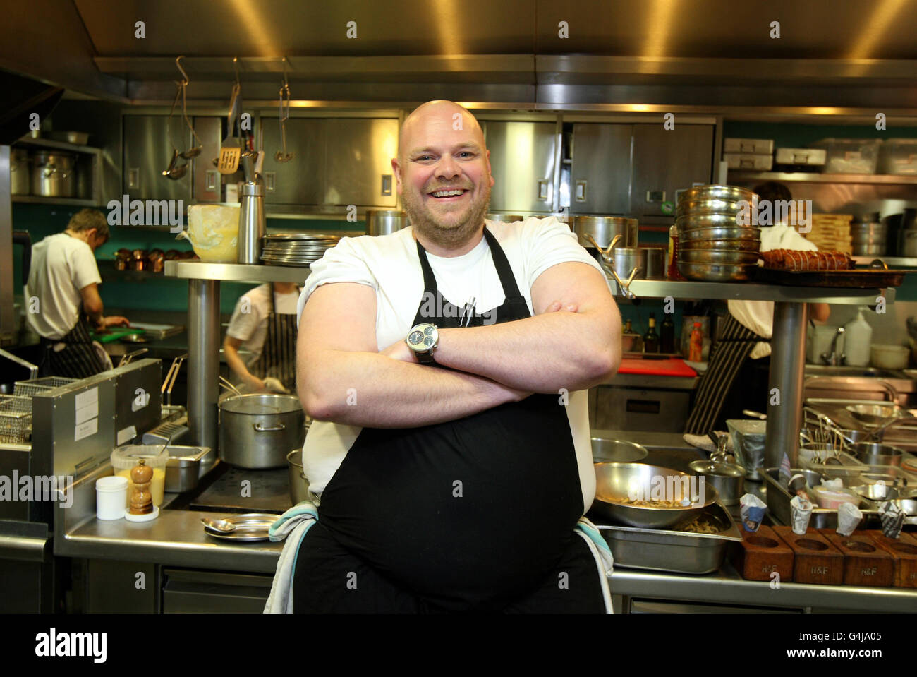 Tom Kerridge who owns the Hand and Flowers in Marlow, Buckinghamshire