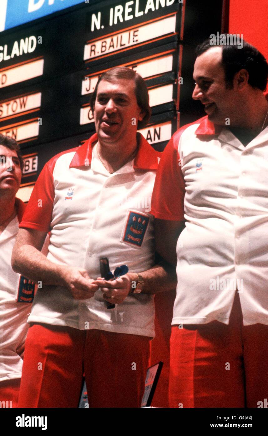 Darts British Team Championship Stock Photo Alamy