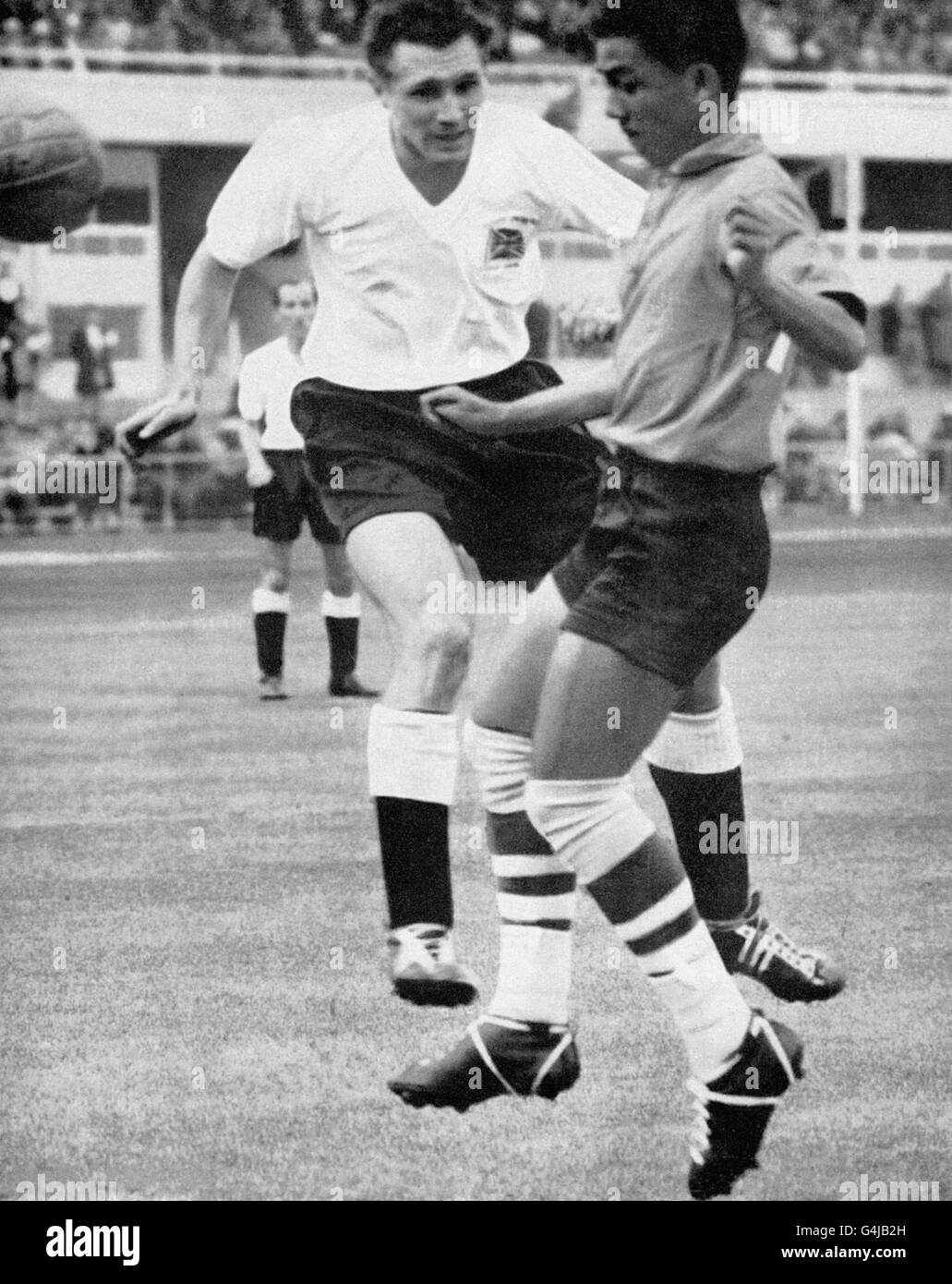 Soccer Melbourne Olympic Games 1956 Men's First Round Great