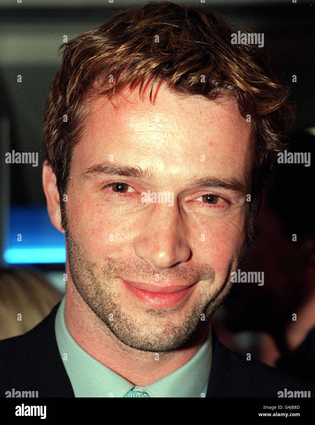 Actor James Purefoy at the Gala Charity Premiere of his film 'Bedrooms & Hallways,' at the Curzon Soho Cinema, London, in aid of The Elton John Aids Foundation and Fashion Acts. Stock Photo