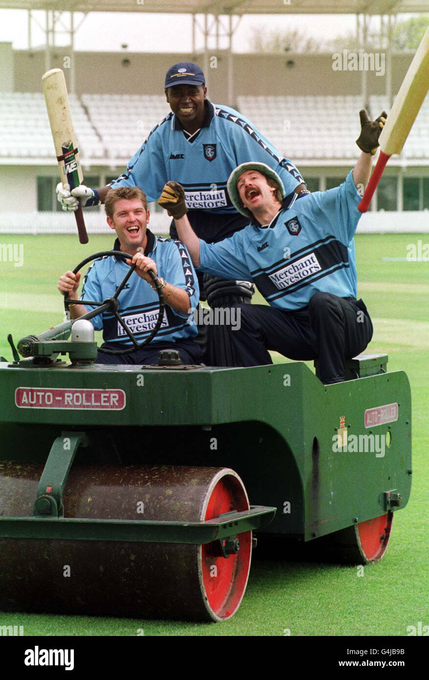 Gloucestershire cricket press day Stock Photo Alamy