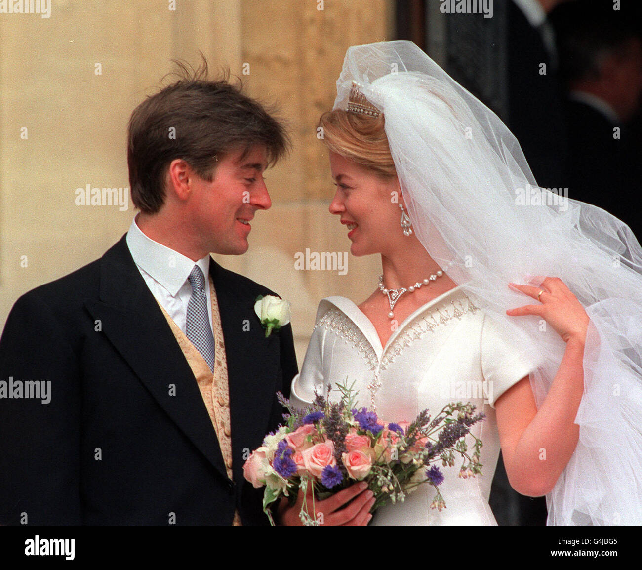 Royalty - Wedding of Lady Helen Windsor and Tim Taylor Stock Photo