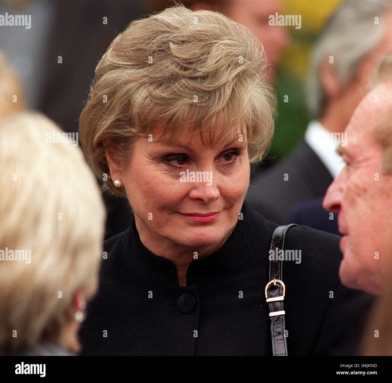 Wise Funeral/Angela Rippon Stock Photo