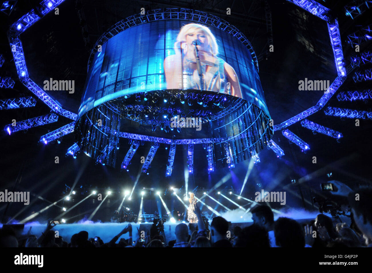 Michael Forever Tribute Concert - Cardiff Stock Photo