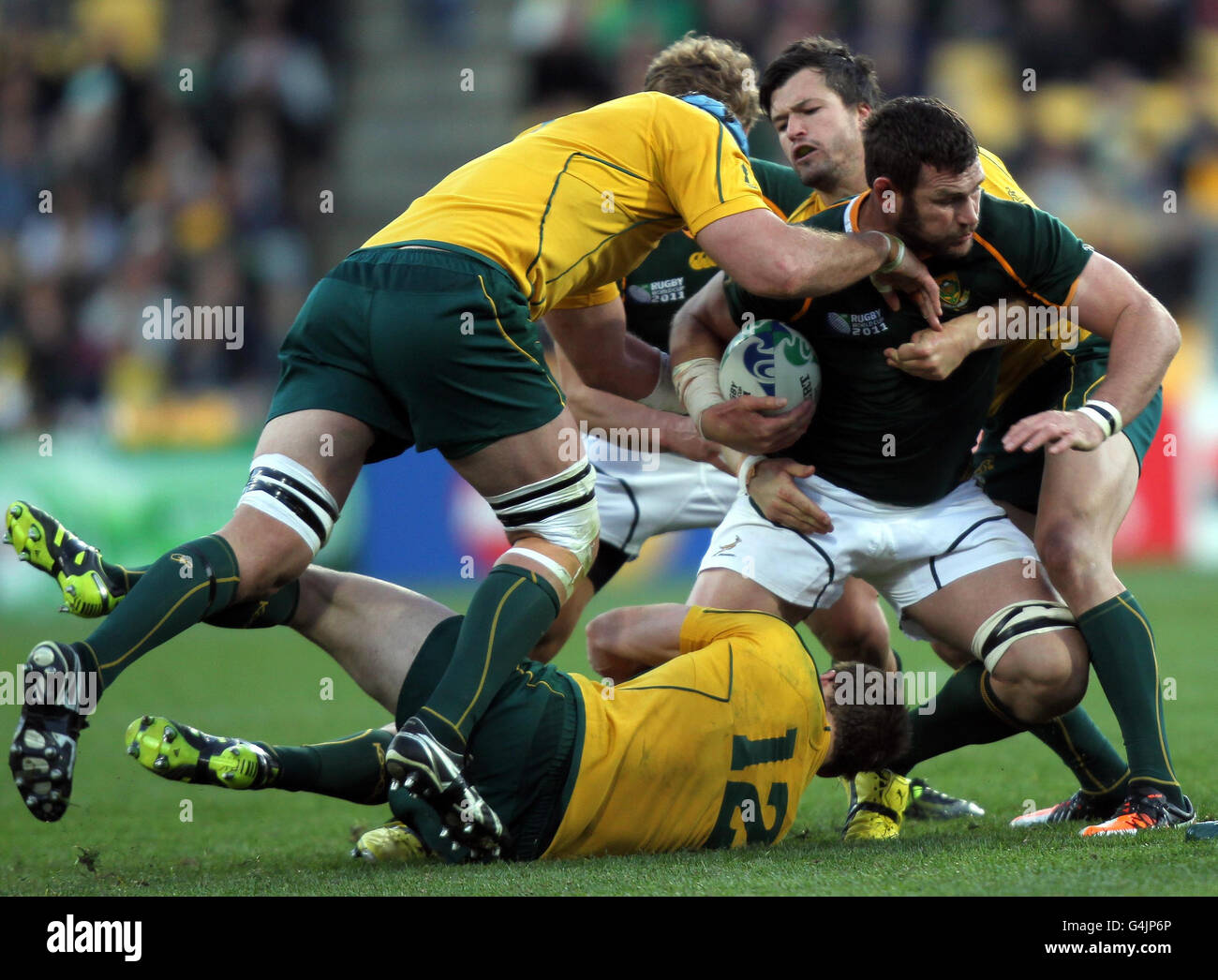 Worldcup south africa full length tackling mangsm hi-res stock ...