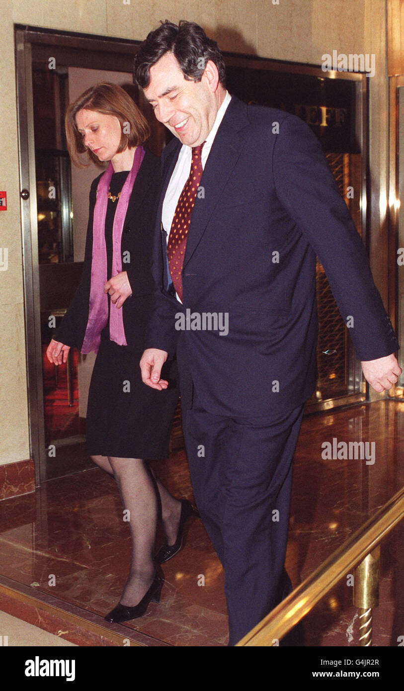 Labour gala gordon brown sarah hires stock photography and images Alamy