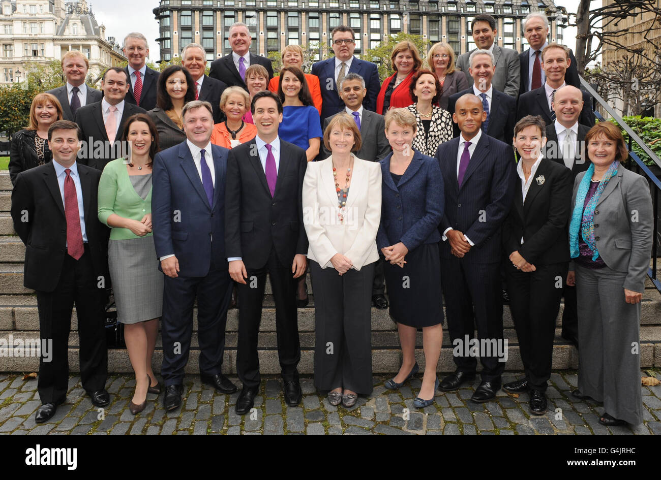 Labour Shadow Cabinet Stock Photo 106134488 Alamy