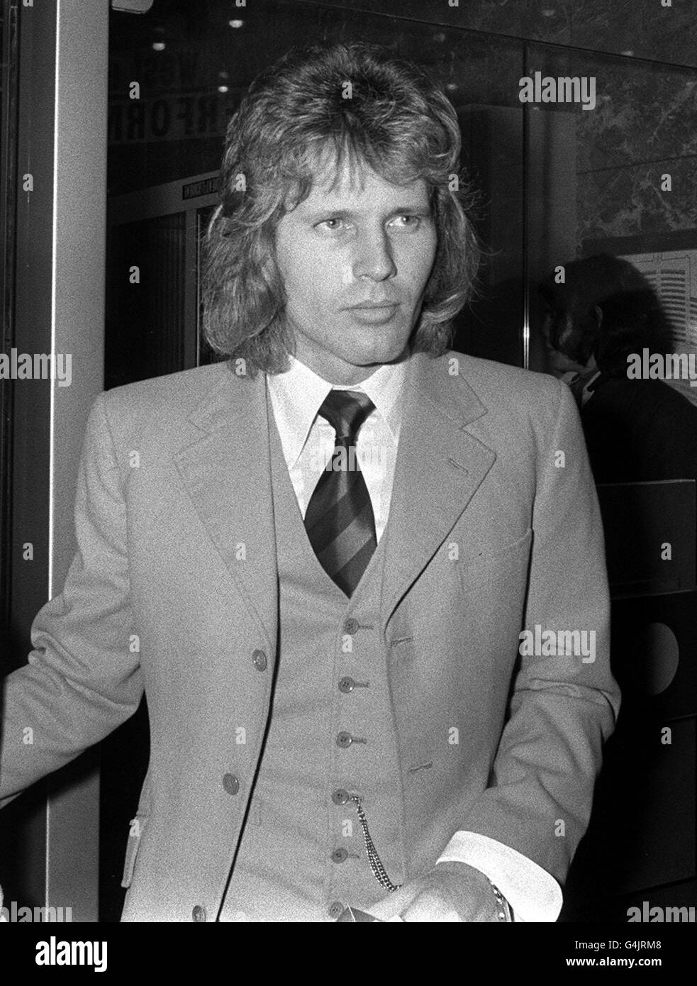 BBC Radio DJ Johnnie Walker at the premiere of the film 'Performance'. *  Cropped from original picture Stock Photo - Alamy