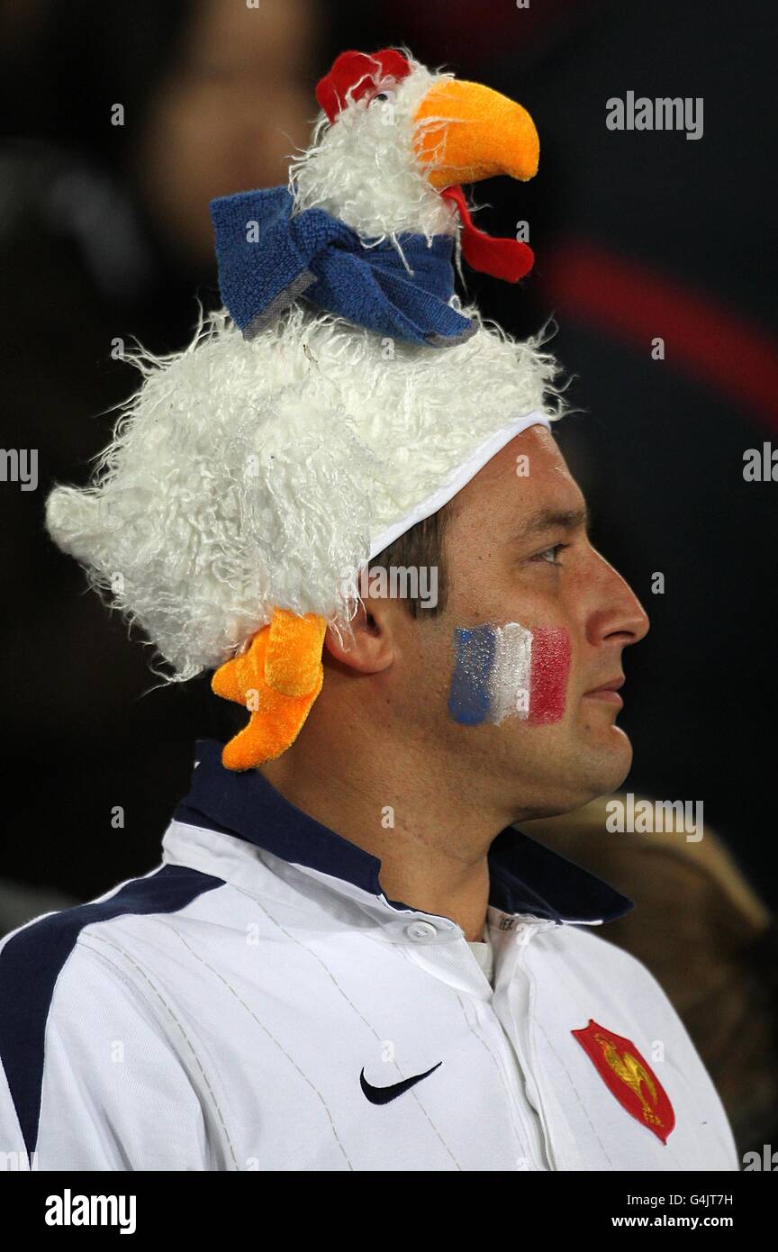 Rugby Union - Rugby World Cup 2011 - Quarter Final - England v France - Eden Park Stock Photo