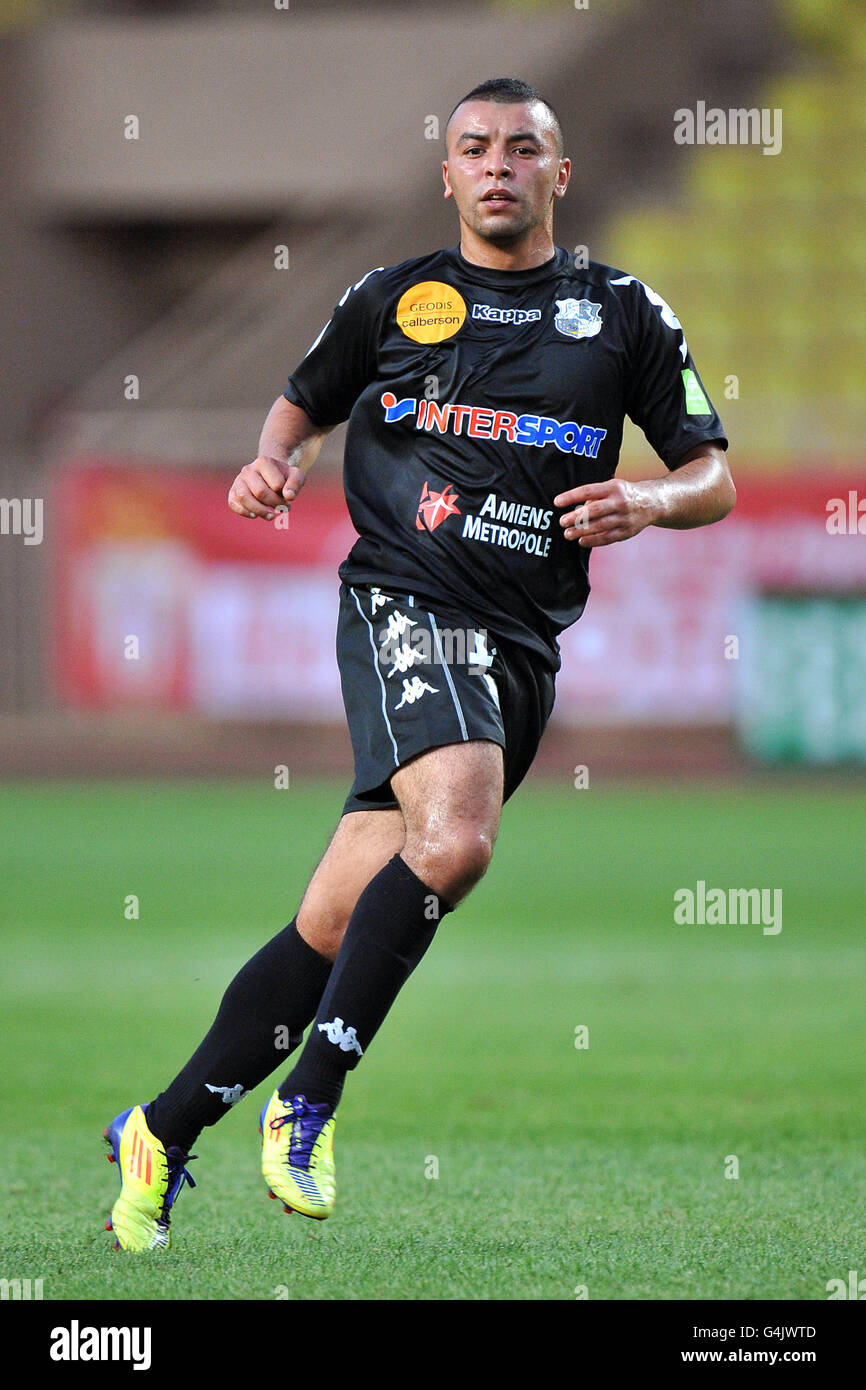 Petit Fanion 10x9 Cm - Amiens SC Vs AS Monaco - Coupe De France 1999