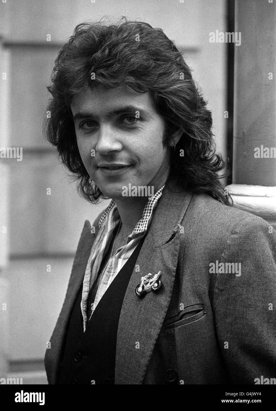 DAVID ESSEX. A LIBRARY FILE PICTURE OF POP SINGER DAVID ESSEX. Stock Photo