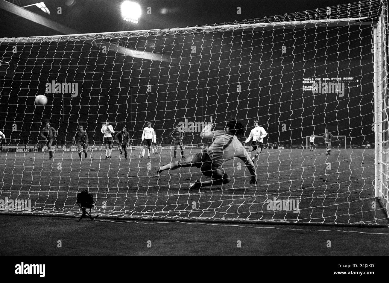 England V Poland 1973 Stock Photo Alamy
