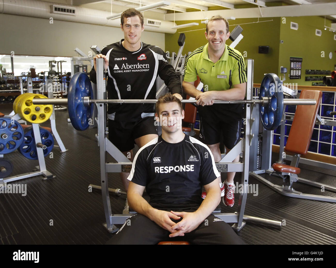 Rugby Union Edinburgh Rugby And Glasgow Warriors Joint Sponsorship Stock Photo Alamy