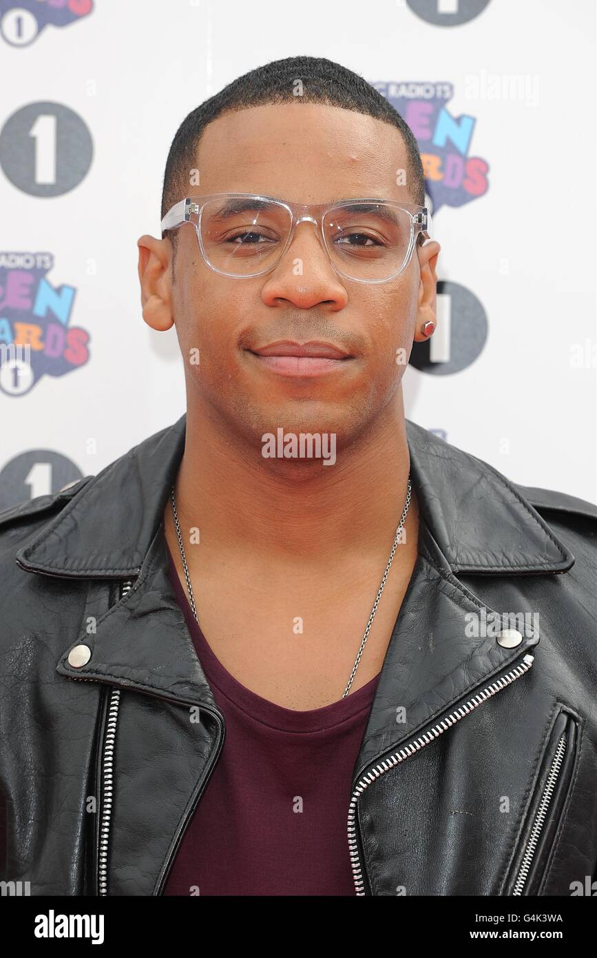 Reggie yates arriving bbc radio 1 teen awards wembley arena hi-res