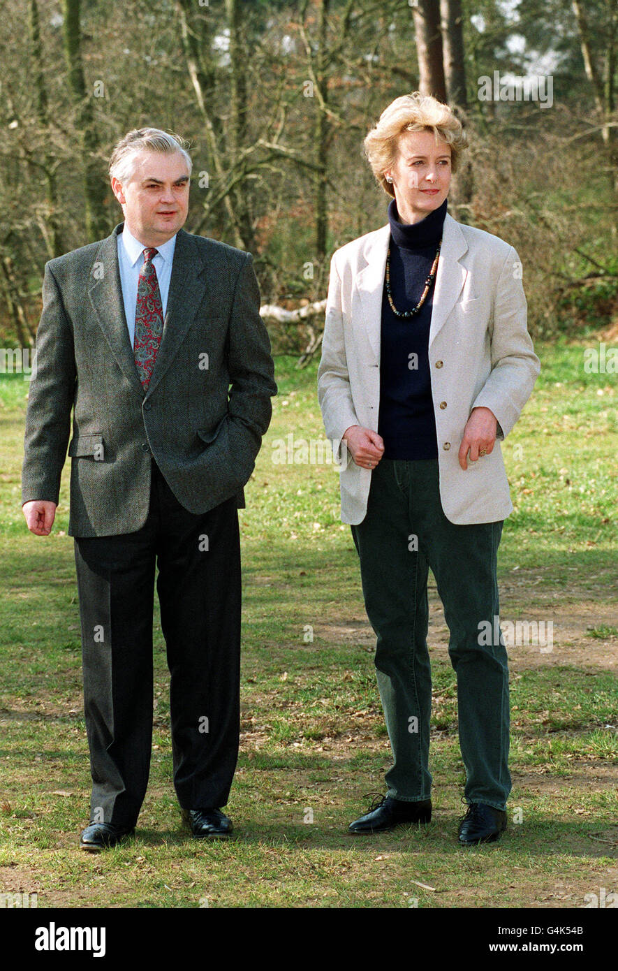 Norman Lamont and wife Stock Photo - Alamy