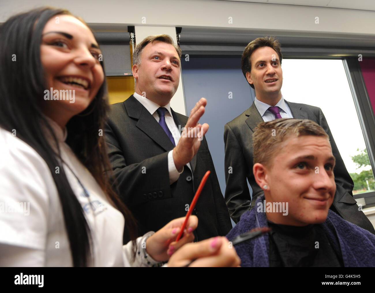 Labour Visit To Southend Stock Photo Alamy