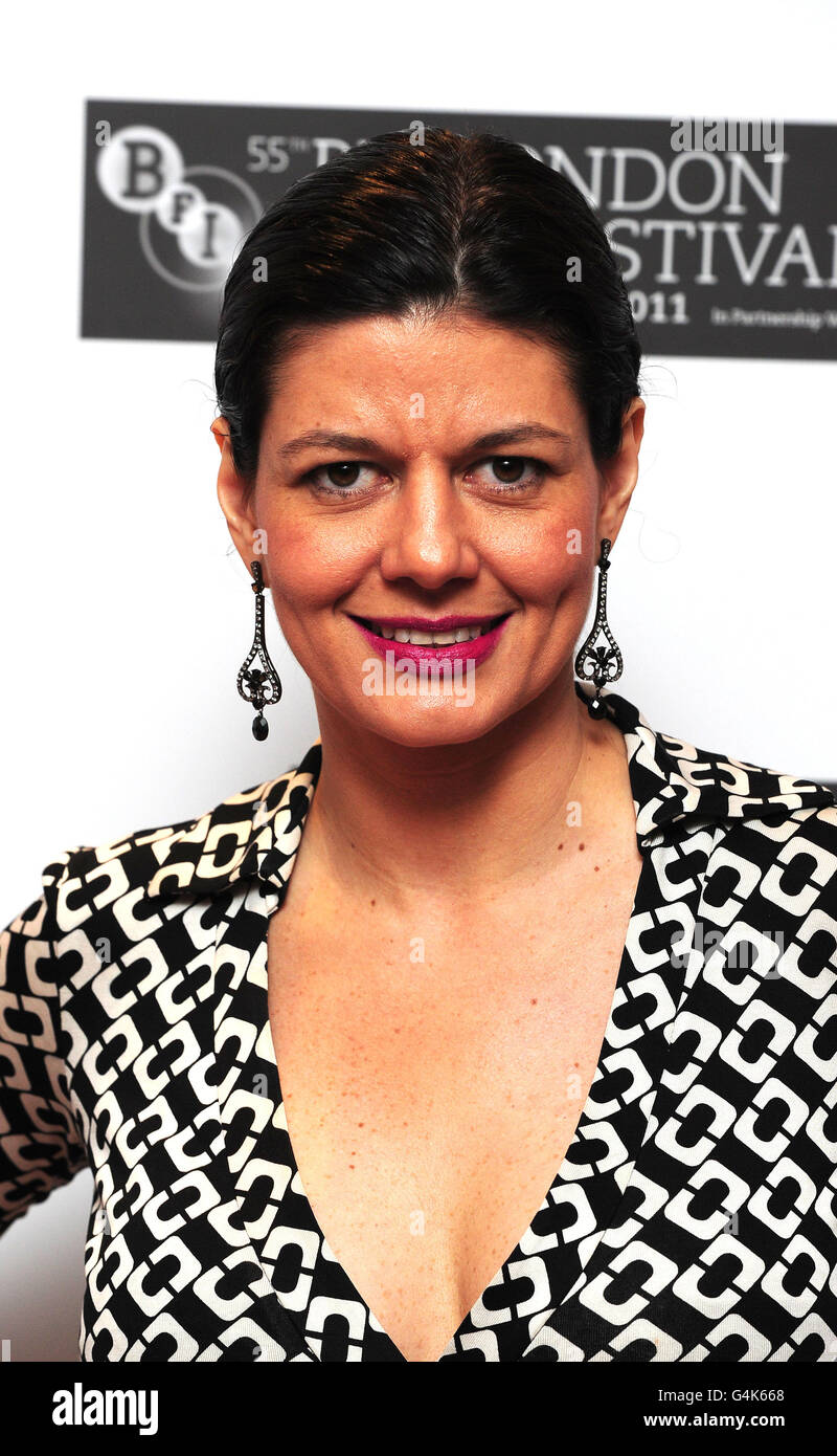 Gilda Nomacce is seen at the premiere for the film Hard Labour at the