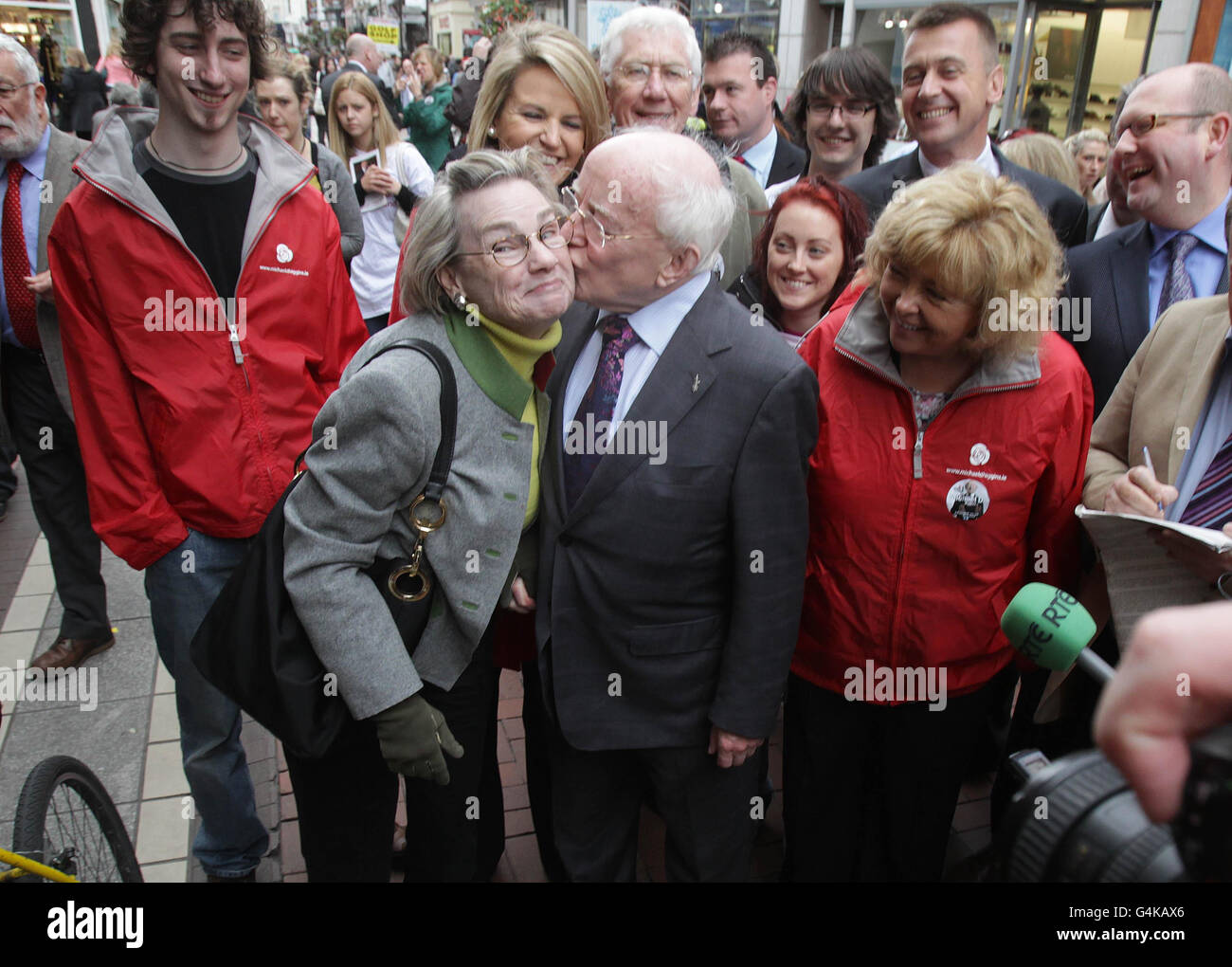 Irish Presidential race Stock Photo Alamy