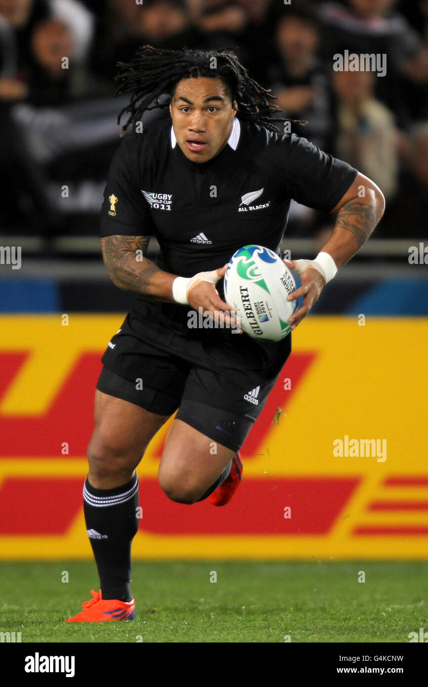 Rugby Union - Rugby World Cup 2011 - Pool A - New Zealand v France - Eden Park. Ma'a Nonu, New Zealand Stock Photo
