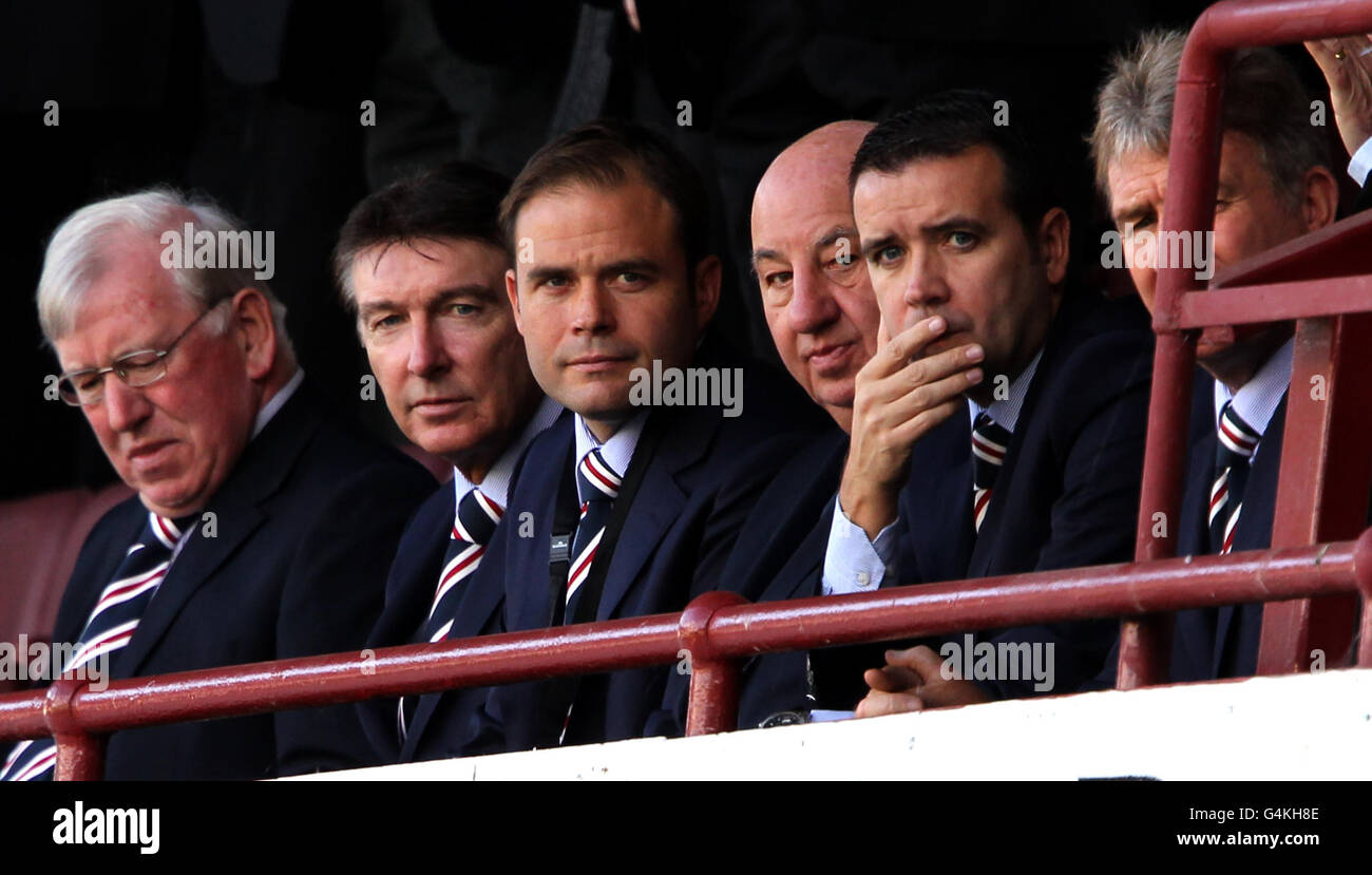 Rangers directors and officials John Greig, Gordon Smith, Ali Russell ...
