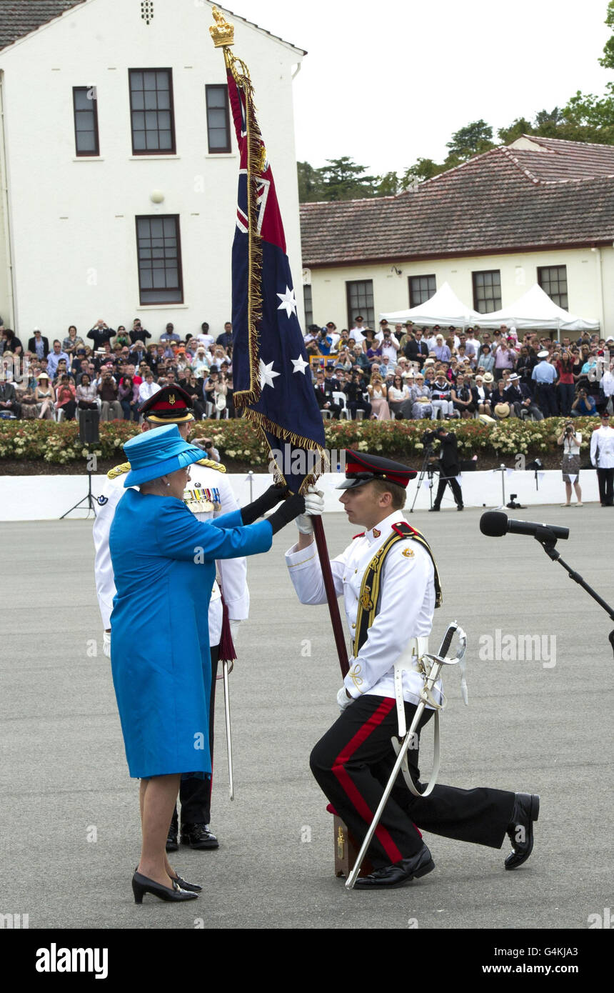 Royal visit to Australia - Day Four Stock Photo