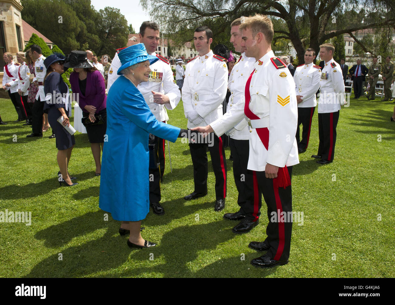 Royal visit to Australia - Day Four Stock Photo