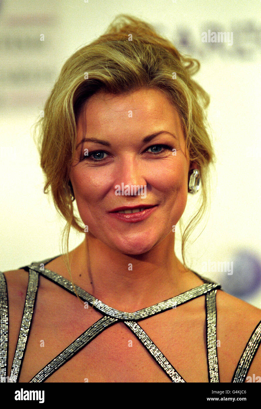 Actress Claire King, who plays Kim Marchant in ITV's Emmerdale, at the British Soap Awards in London. Stock Photo