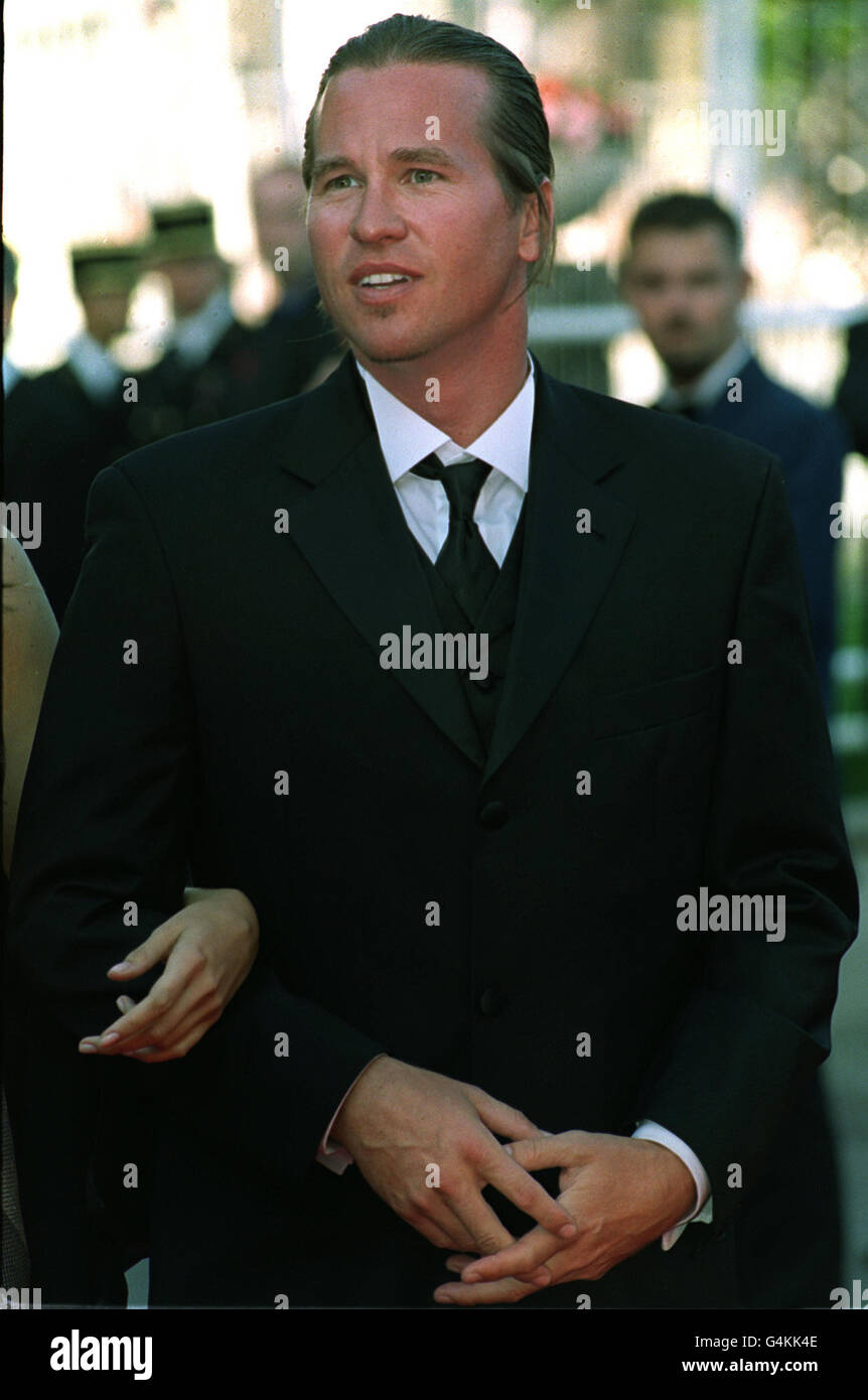 Cannes/Val Kilmer 2 Stock Photo