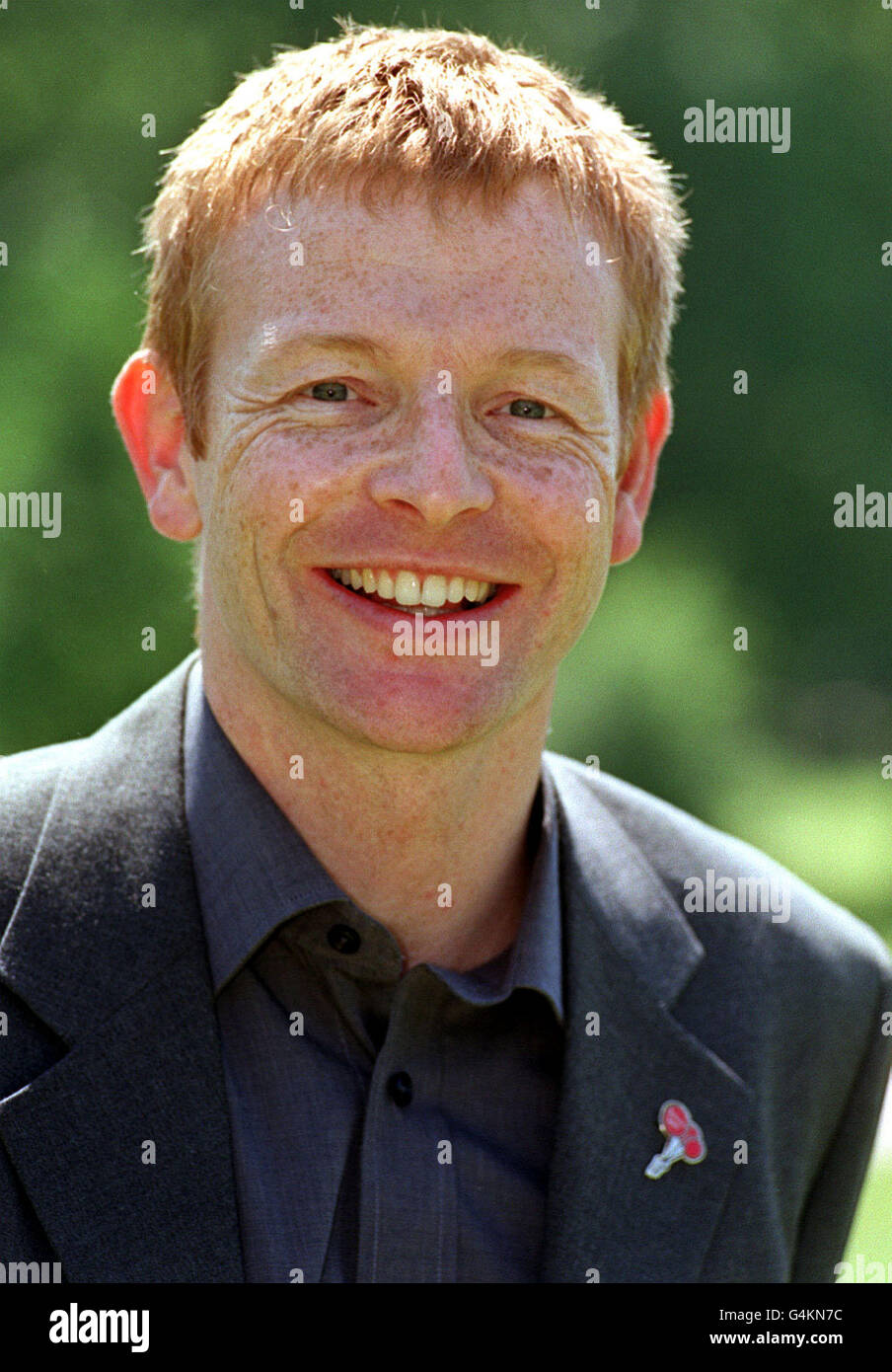Television presenter Paul Hendy attends the launch of Volunteers Week in Green Park, London. Stock Photo
