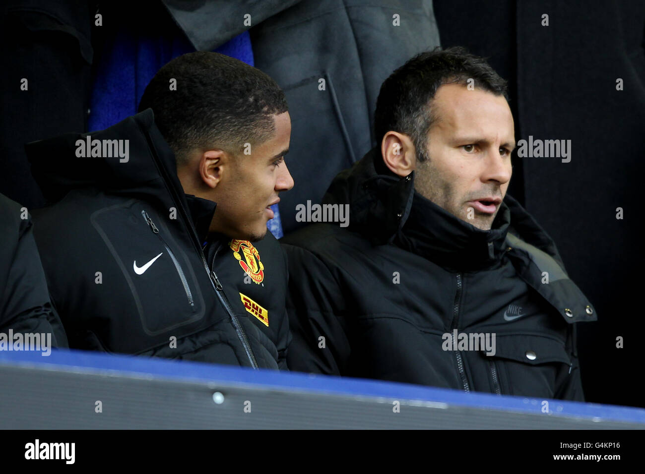 Manchester uniteds ezekiel fryers hires stock photography and images