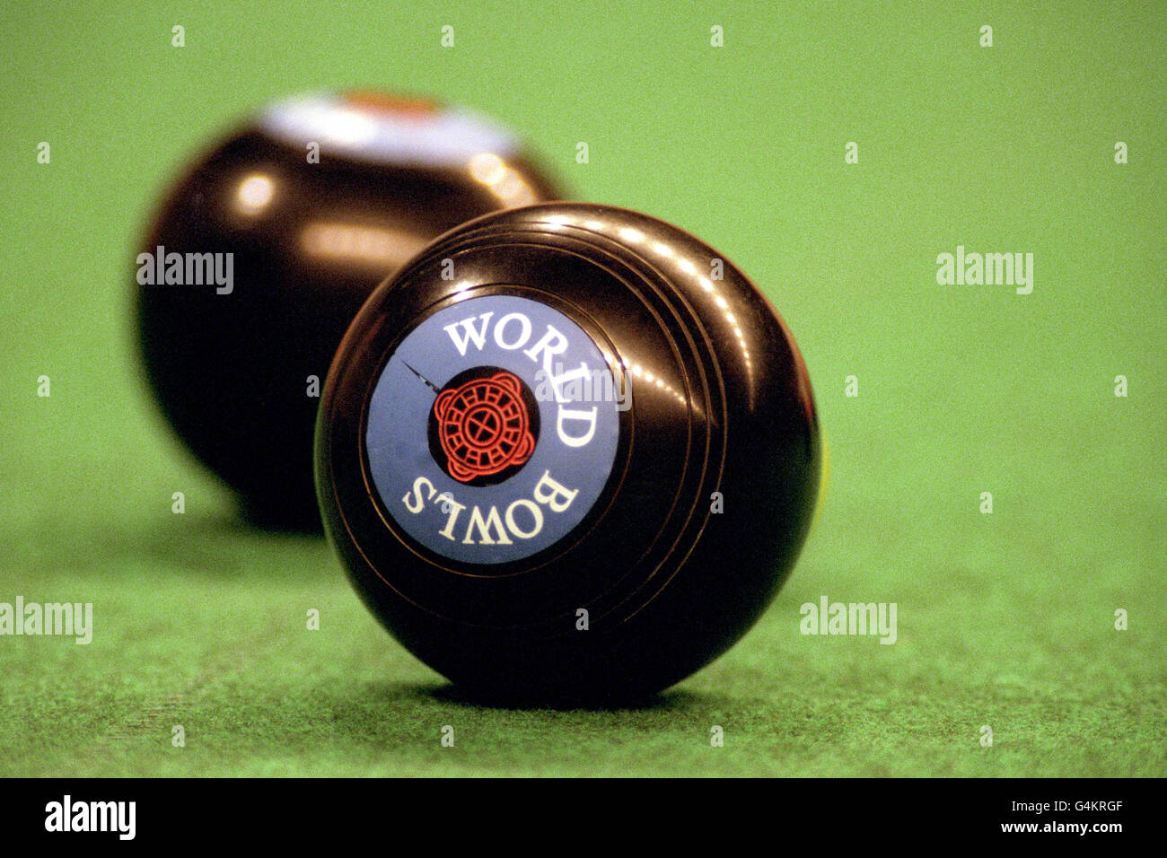 Bowls World Indoor Bowls Championship Stock Photo Alamy
