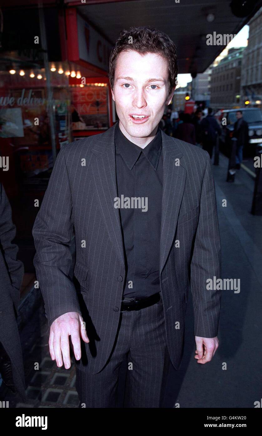 Lock Stock and Two Smoking Barrels star Nick Moran arriving at the Sky