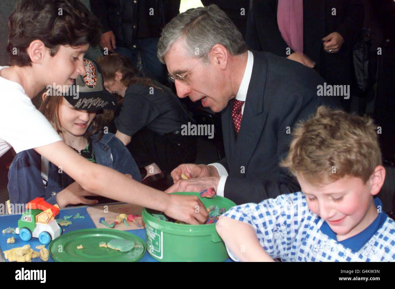 Landscape profile children jack straw hires stock photography and