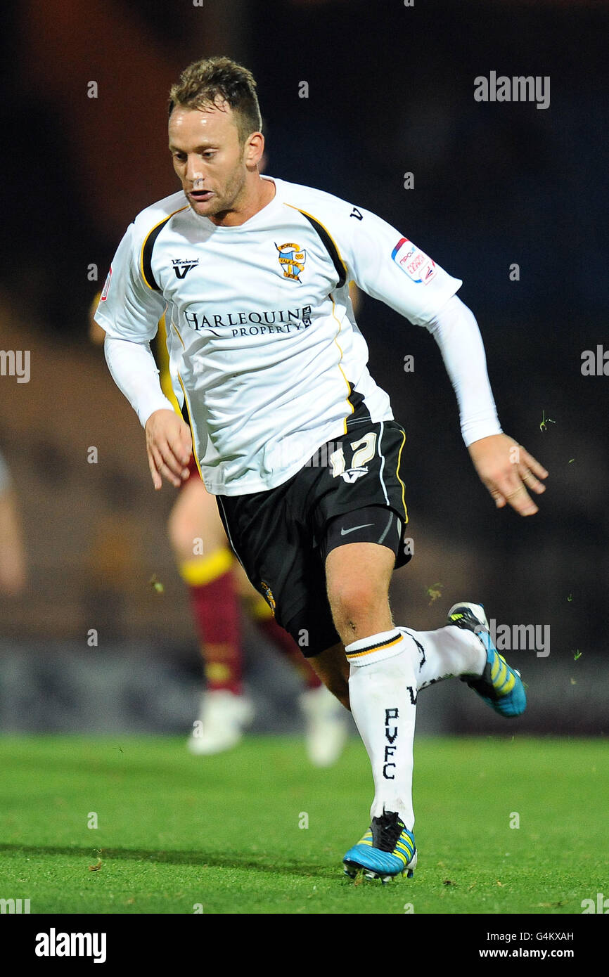 Soccer - npower Football League Two - Port Vale v Northampton Town - Vale Park Stock Photo