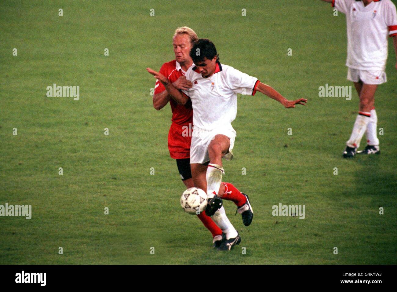 Soccer European Cup Final AC Milan v Benfica Praterstadion