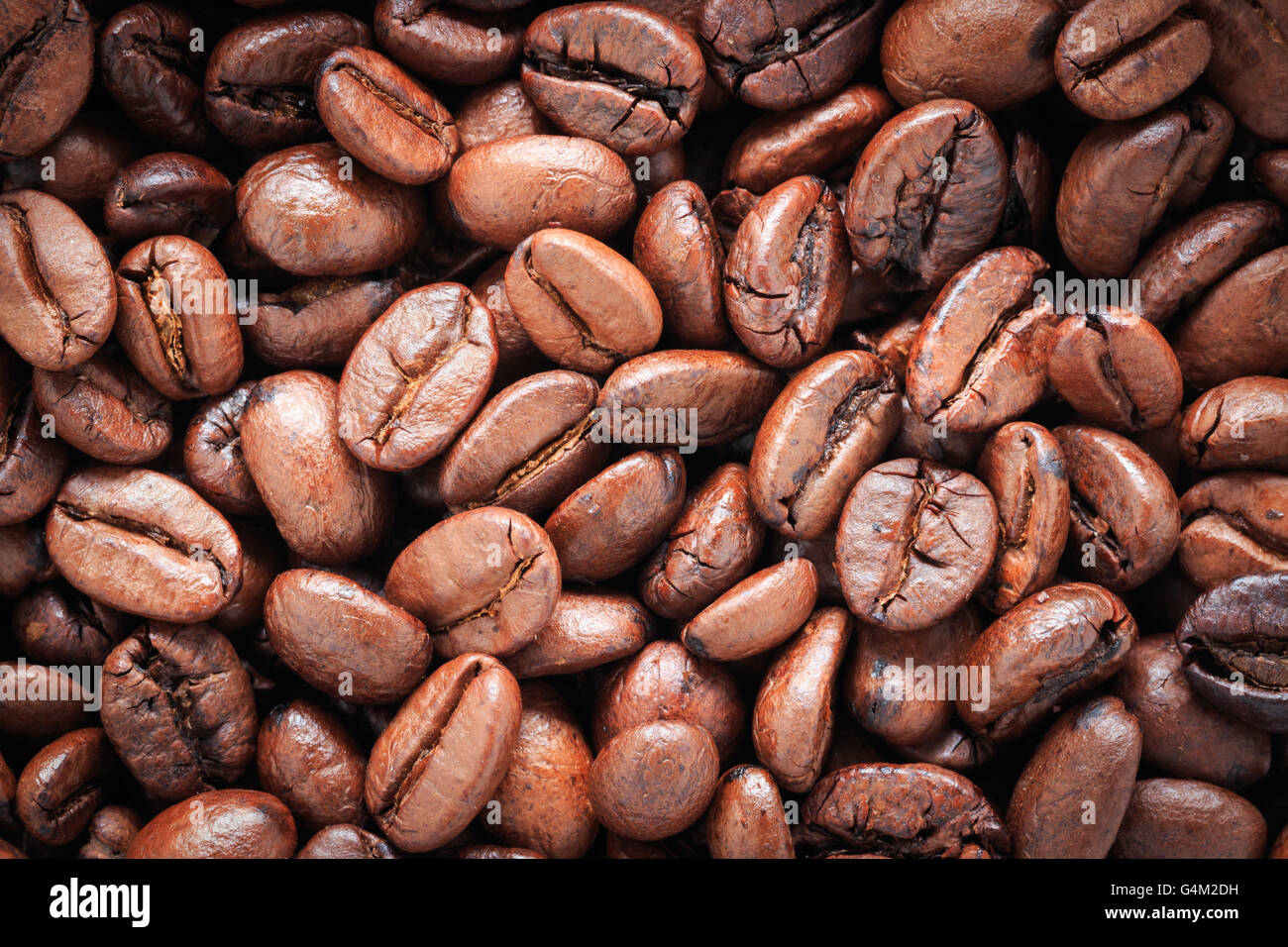 roasted coffee beans, for background, coffee close up Stock Photo - Alamy