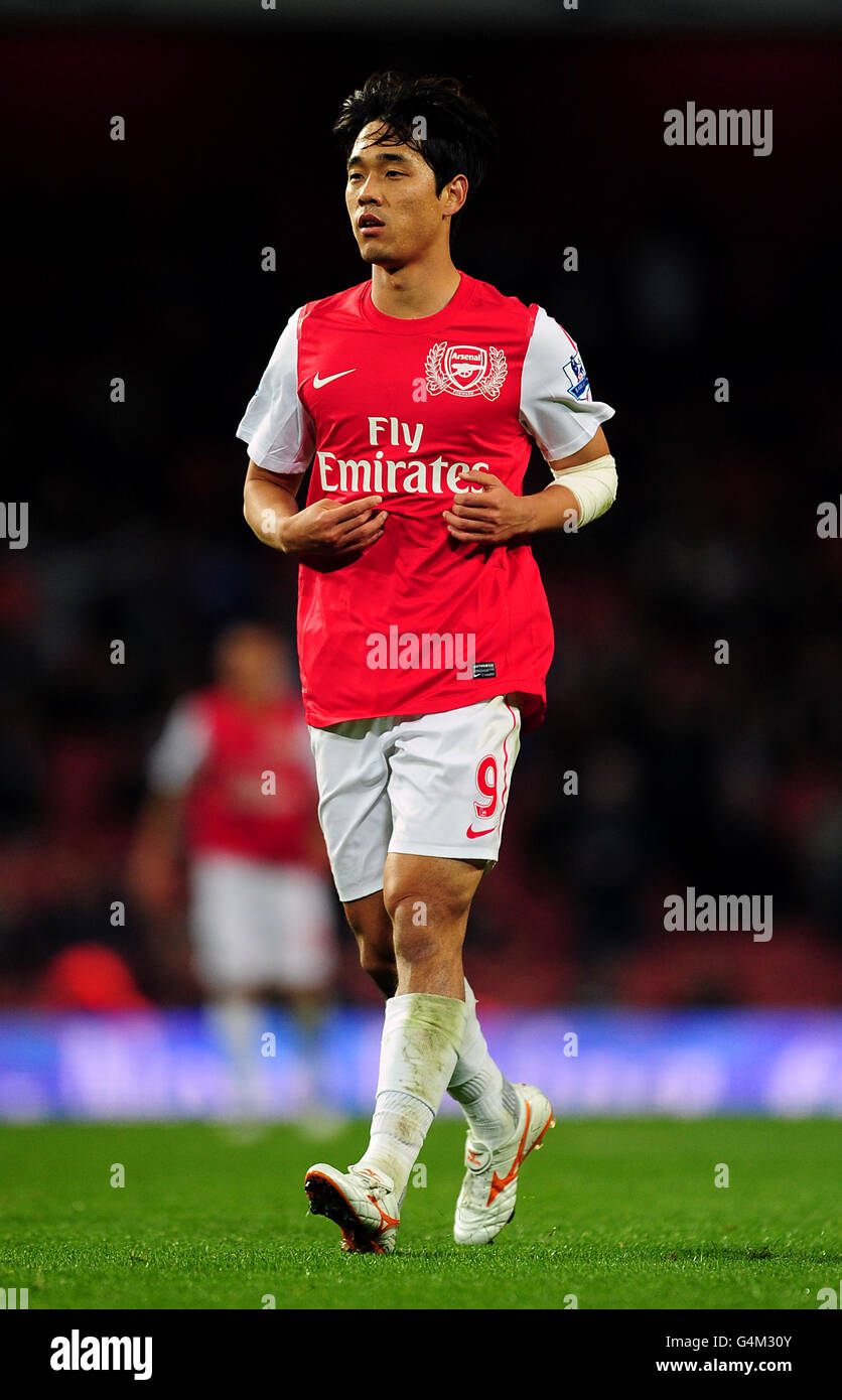 Soccer - Carling Cup - Fourth Round - Arsenal v Bolton Wanderers - Emirates Stadium. Chu-Young Park, Arsenal Stock Photo