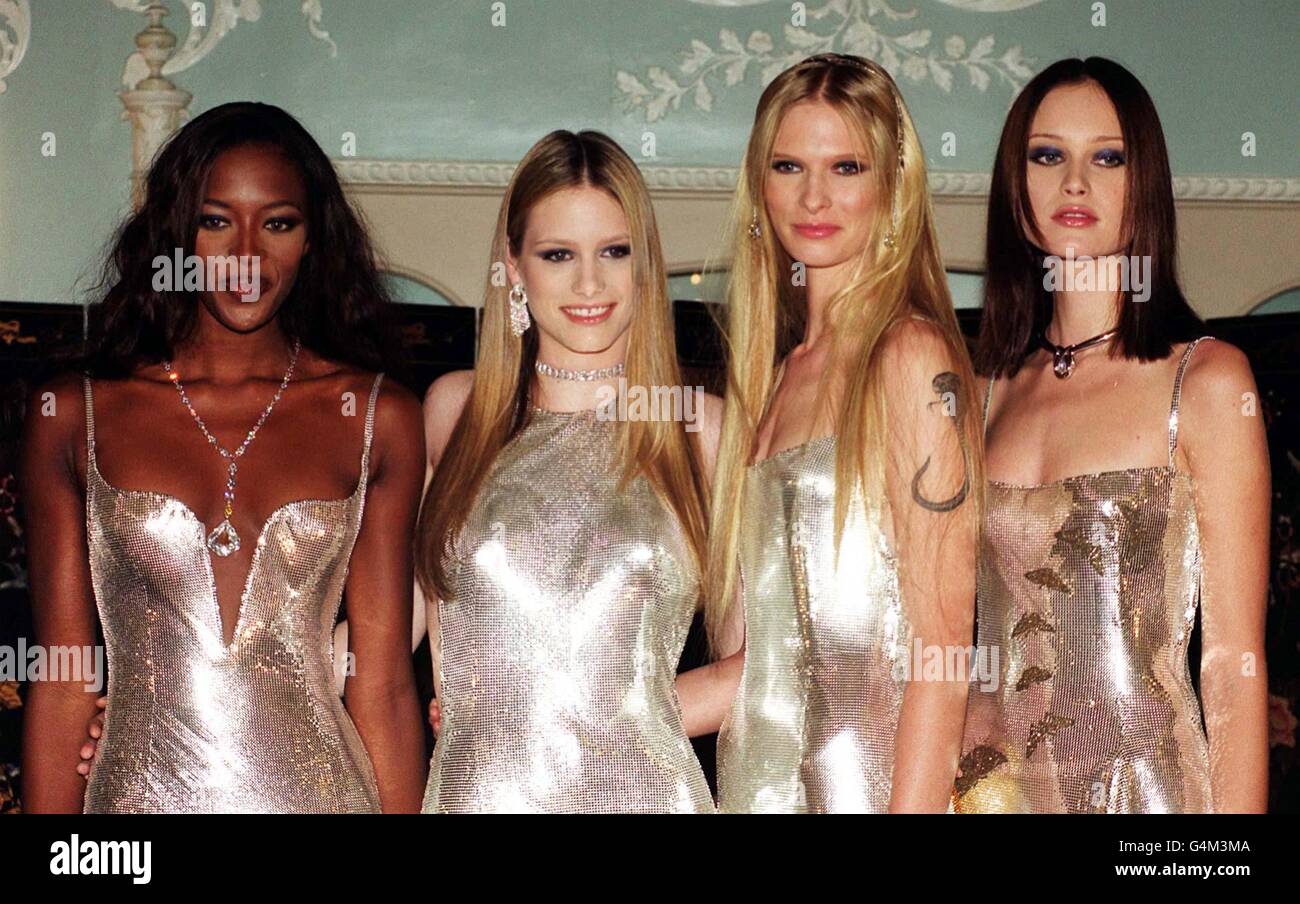 naomi campbell versace bride