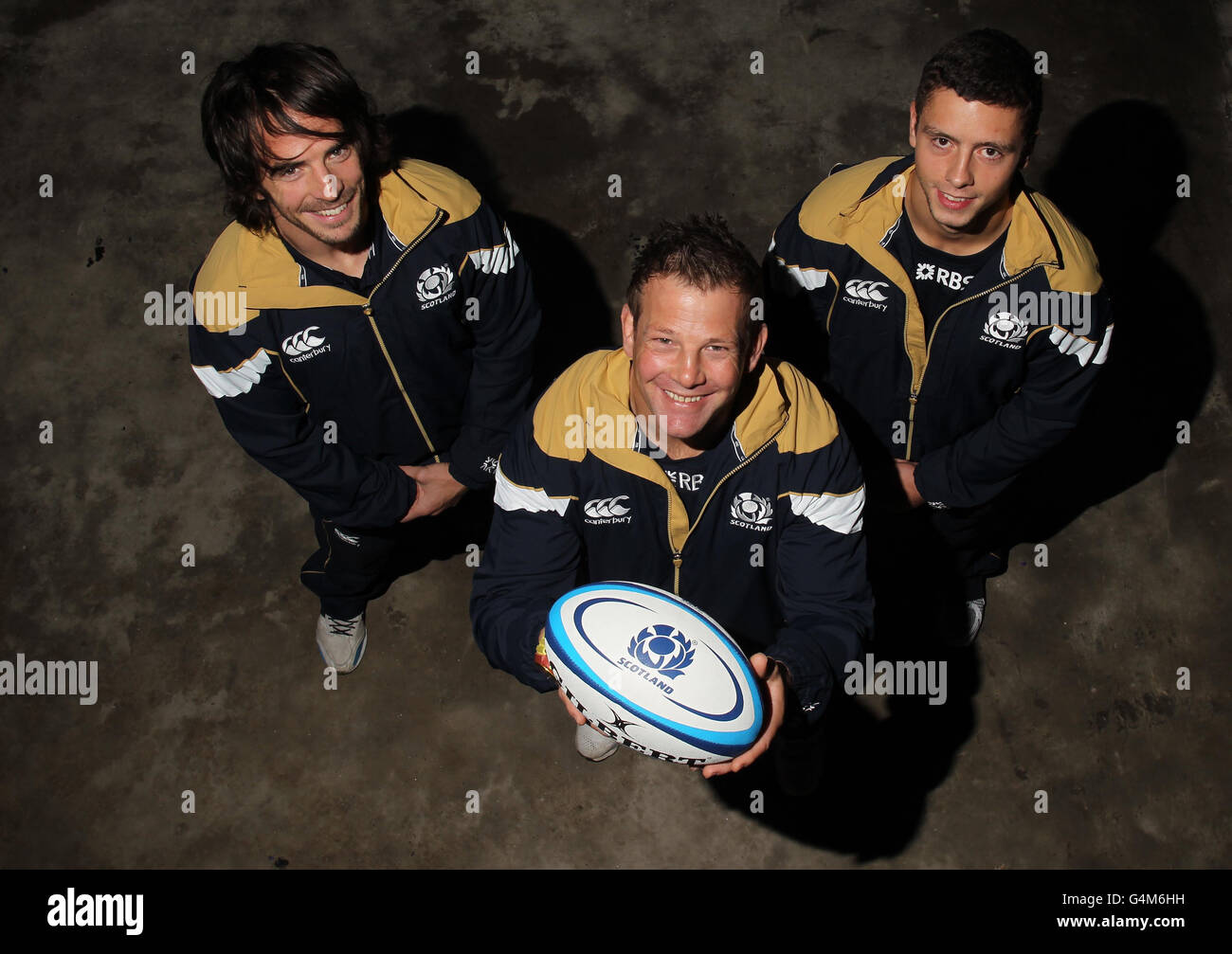 Rugby Union - Scotland 7's Squad Announcement - Murrayfield Stock Photo ...
