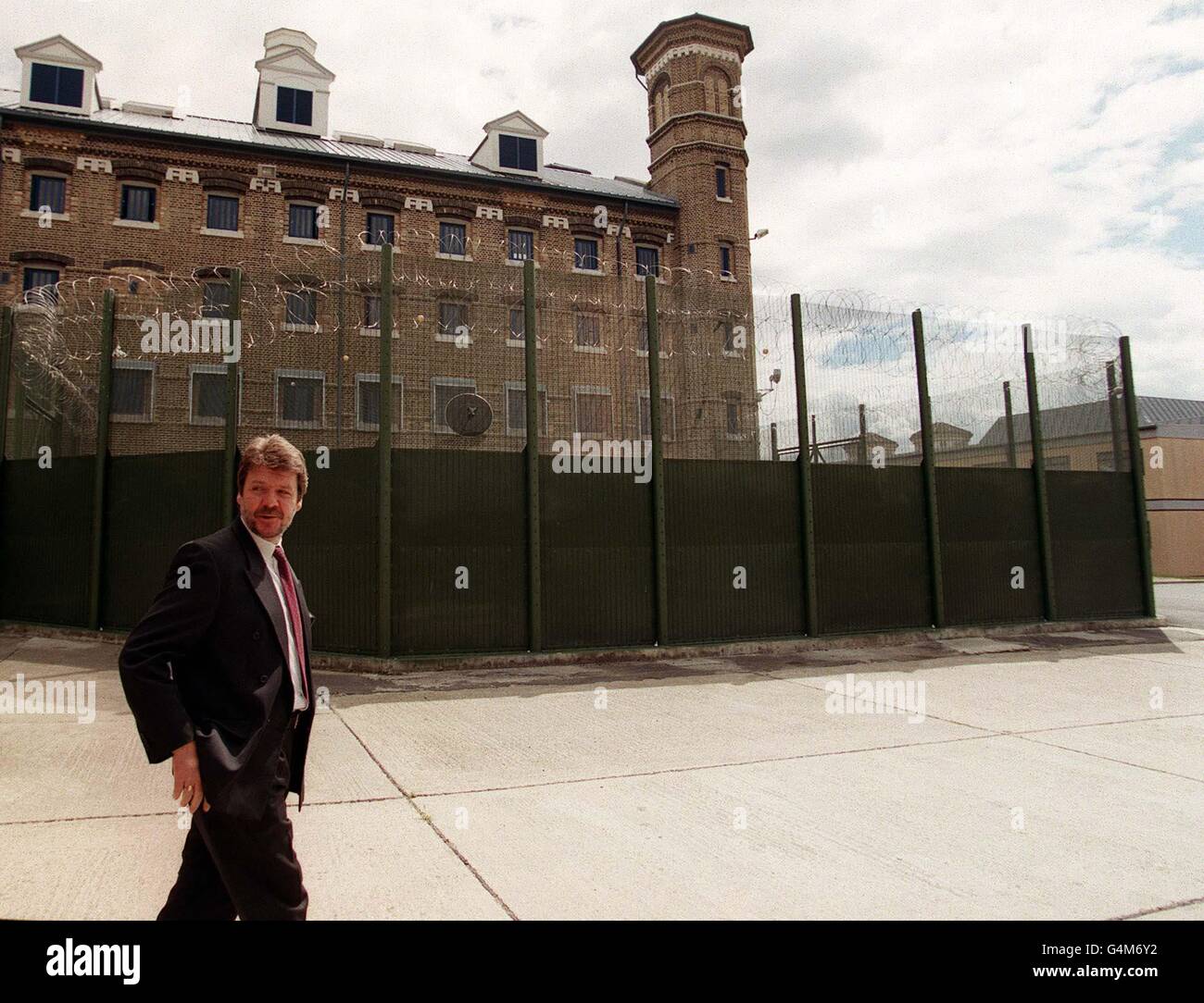 The governor of wormwood scrubs prison in london hires stock