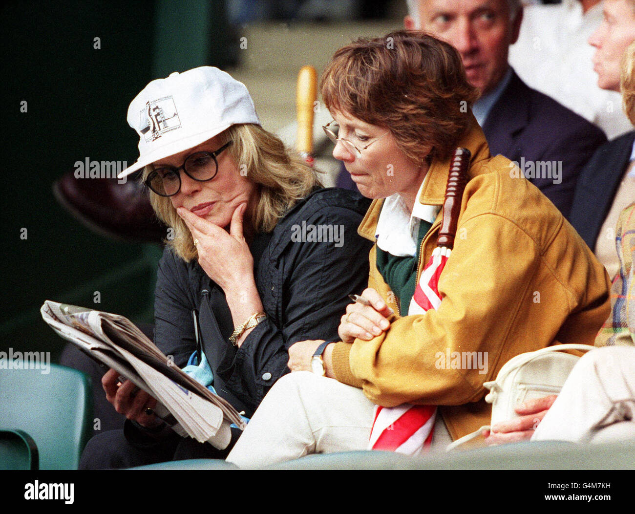 TENNIS Wimbledon Lumley Stock Photo