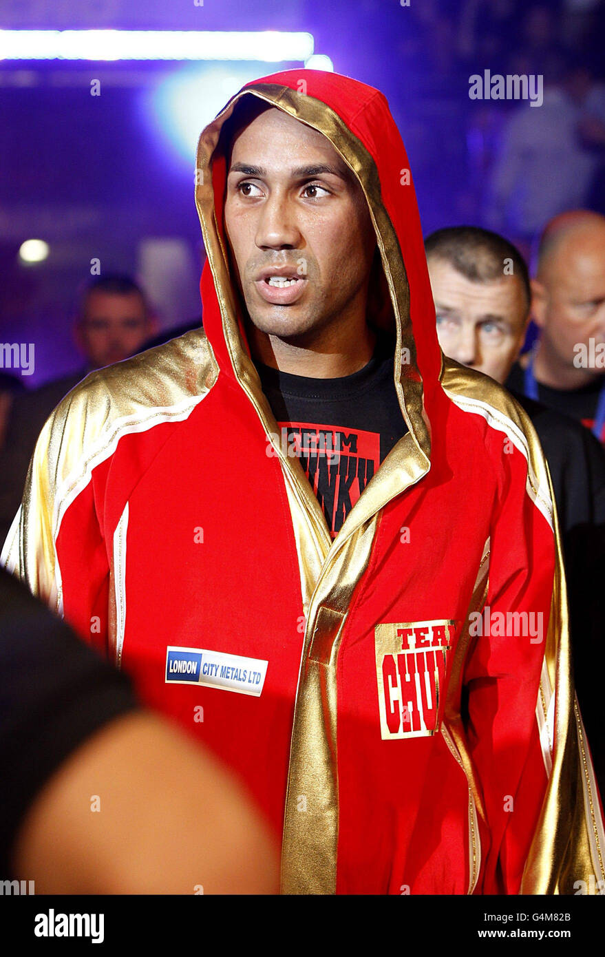 Boxing World Championship Boxing Echo Arena. James DeGale enters