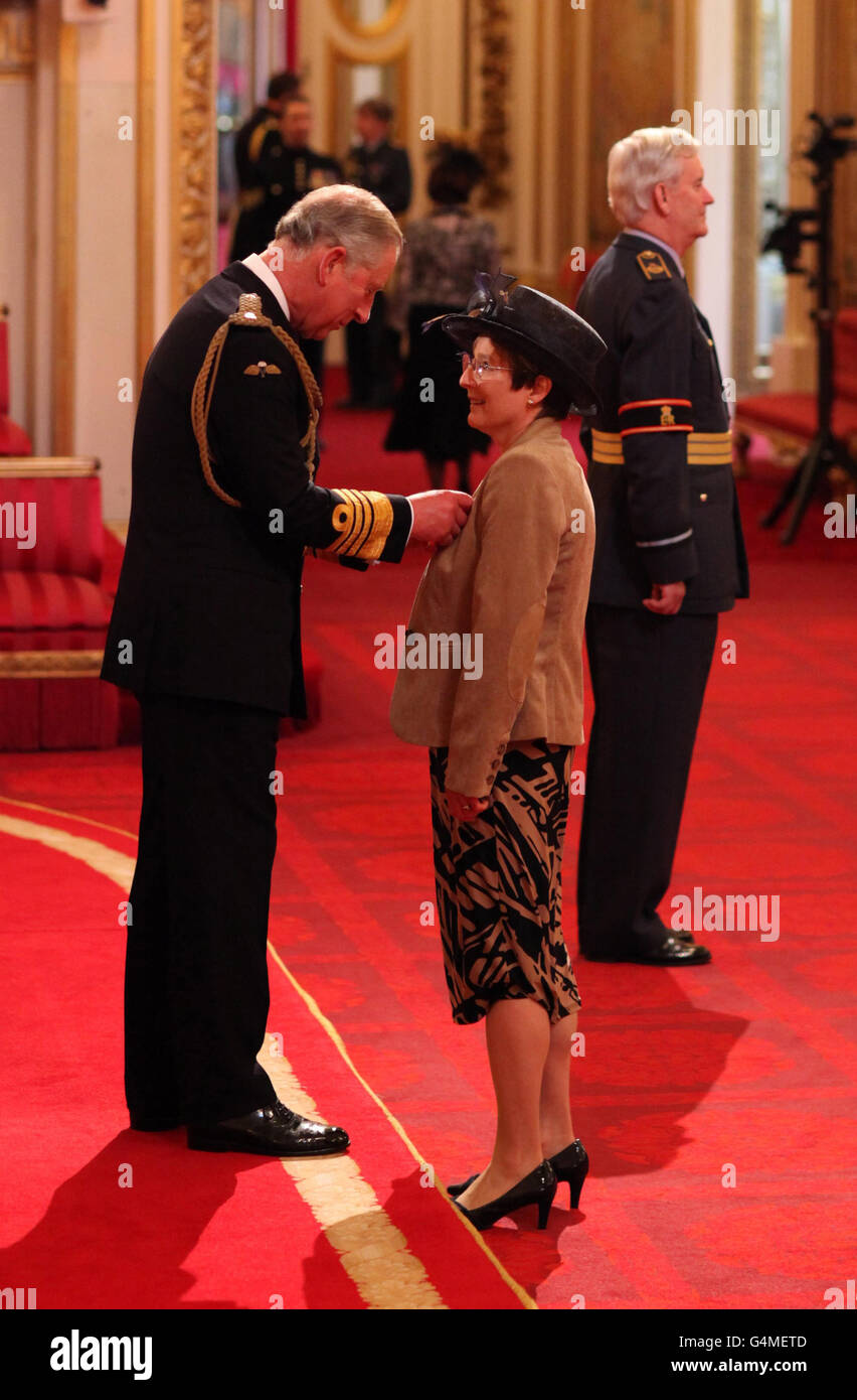 Rosalind Brown from Pontefract is made an Officer of the British Empire