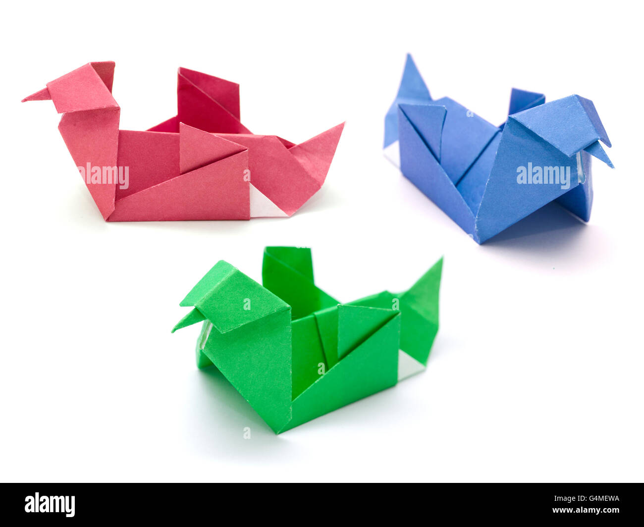 Origami duck hi-res stock photography and images - Alamy