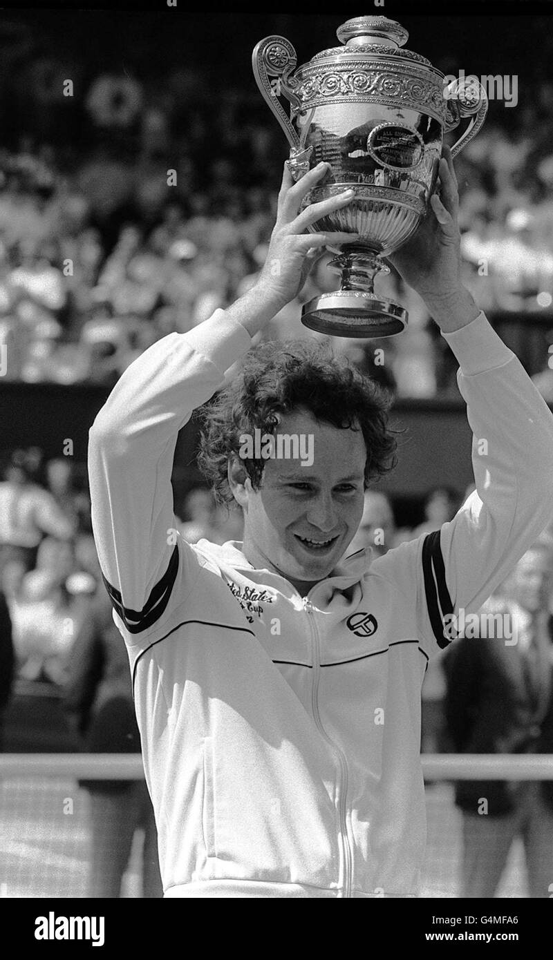 John mcenroe tennis hi-res stock photography and images - Alamy