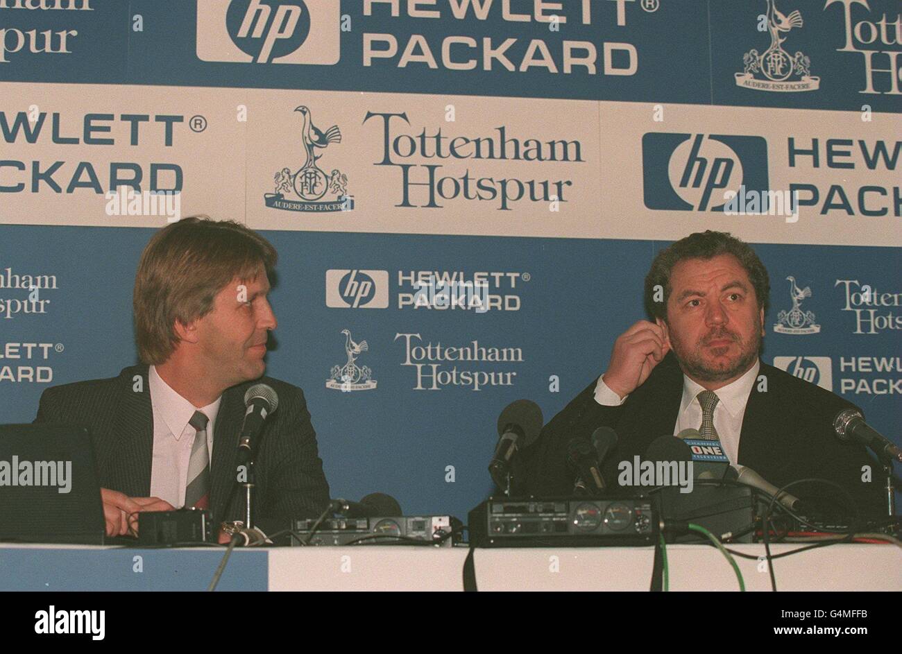 * ALAN SUGAR, CHAIRMAN, TOTTENHAM HOTSPUR HEWLETT PACKARD SPONSOR