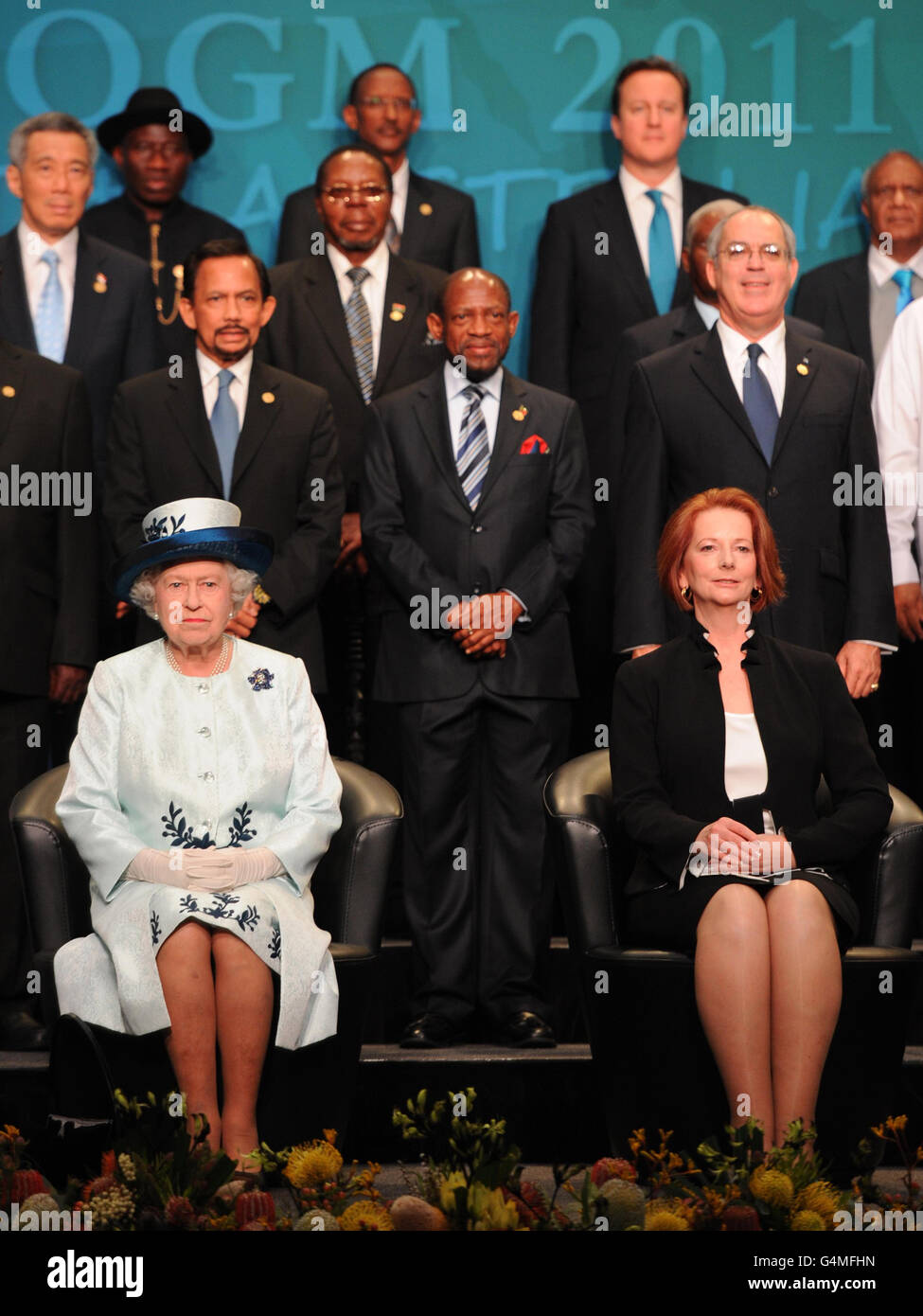 Commonwealth Heads of Government Meeting in Australia Stock Photo Alamy