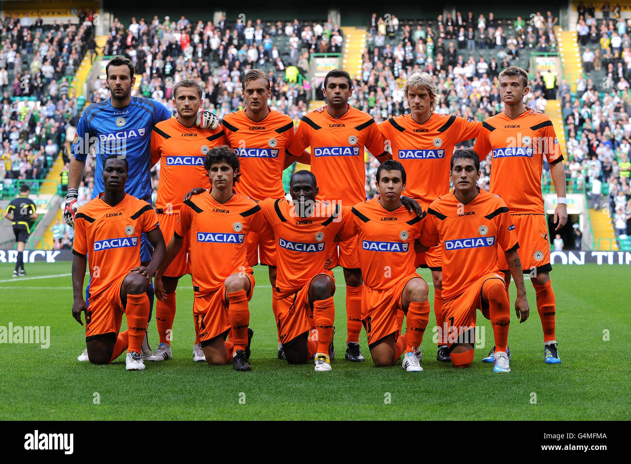 Soccer - UEFA Europa League - Group I - Celtic v Udinese - Celtic Parkv Stock Photo