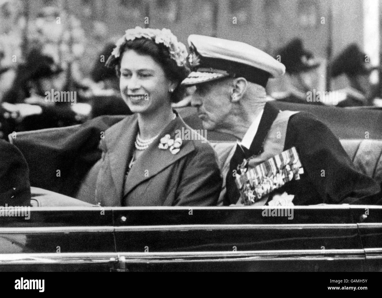 Royalty - Queen Elizabeth II State Visit to Norway - Oslo Stock Photo